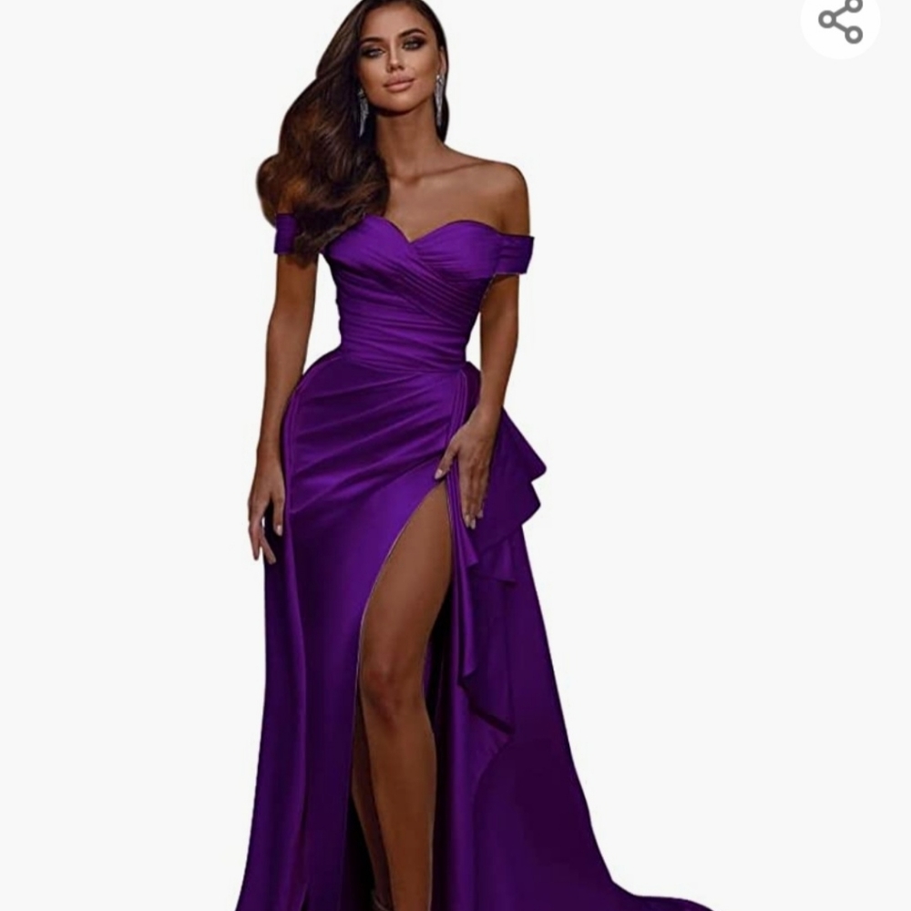 Purple Ball gown
